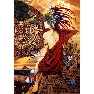 Bluebird Puzzle (70058) - "Aztec Dawn" - 1500 pièces
