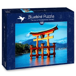 Bluebird Puzzle (70009) - "The torii of Itsukushima Shrine" - 1500 pièces