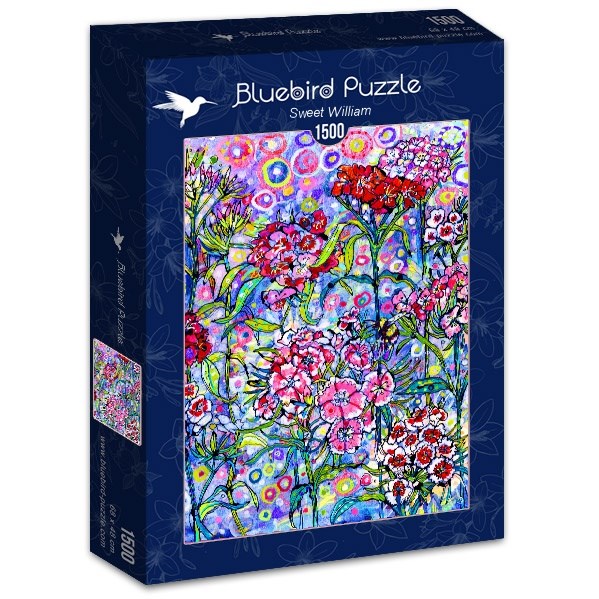 Bluebird Puzzle (70432) - Sally Rich: "Sweet William" - 1500 pièces