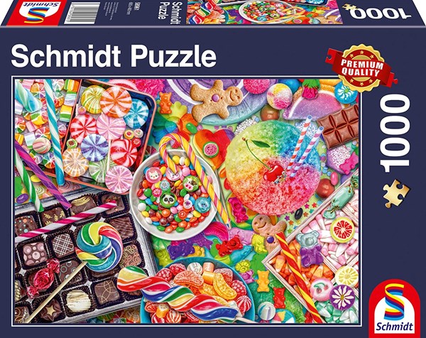 Schmidt Spiele (58961) - "Candylicious" - 1000 pièces