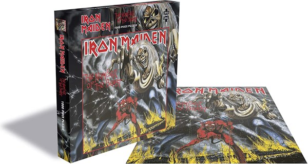 Zee Puzzle (26210) - "Iron Maiden, Number Of The Beast" - 1000 pièces
