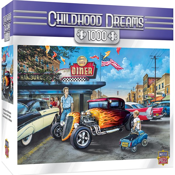 MasterPieces (71811) - "Hot Rods and Milkshakes" - 1000 pièces