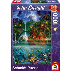 Puzzle rond 500 pièces - Océan Ravensburger : King Jouet, Puzzle