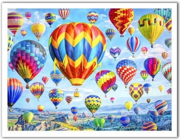 Pintoo (h2085) - Lars Stewart: "Hot Air Balloon Festival" - 1200 pièces