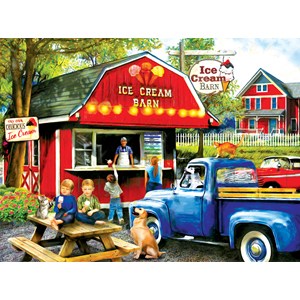 SunsOut (28858) - Tom Wood: "The Ice Cream Barn" - 1000 pièces