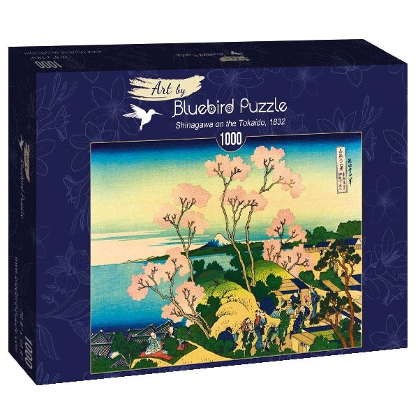 Bluebird Puzzle (60093) - Hokusai: "Shinagawa on the Tokaido, 1832" - 1000 pièces