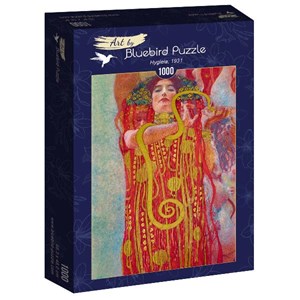 Bluebird Puzzle (60087) - Gustav Klimt: "Hygieia, 1931" - 1000 pièces