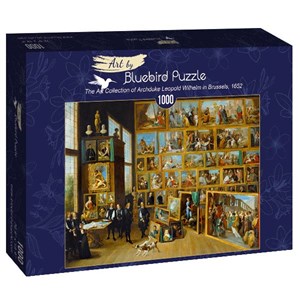 Bluebird Puzzle (60054) - David Teniers the Younger: "The Art Collection of Archduke Leopold Wilhelm in Brussels, 1652" - 1000 pièces