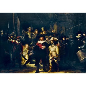 Bluebird Puzzle (60078) - Rembrandt: "The Night Watch, 1642" - 1000 pièces