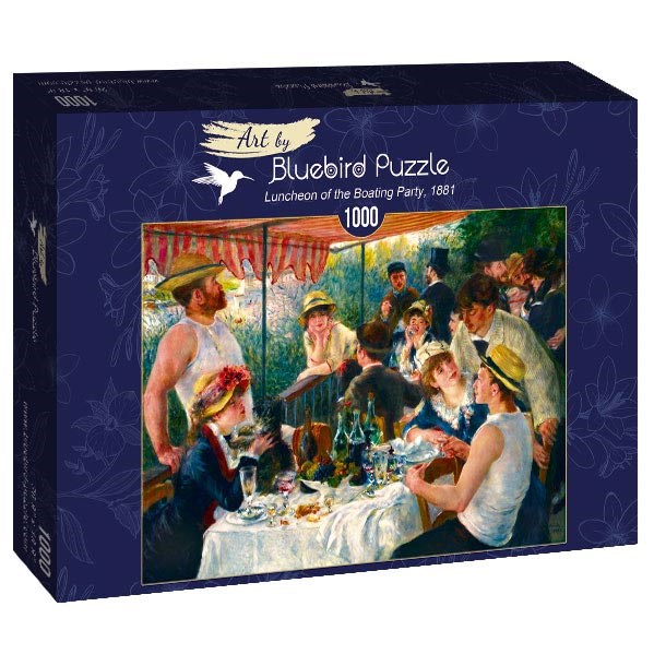 Bluebird Puzzle (60048) - Pierre-Auguste Renoir: "Luncheon of the Boating Party, 1881" - 1000 pièces