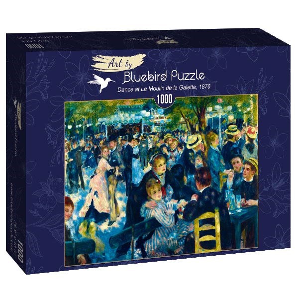Bluebird Puzzle (60049) - Pierre-Auguste Renoir: "Dance at Le Moulin de la Galette, 1876" - 1000 pièces