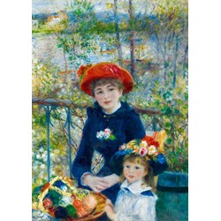 Bluebird Puzzle (60050) - Pierre-Auguste Renoir: "Two Sisters (On the Terrace), 1881" - 1000 pièces