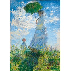 Bluebird Puzzle (60039) - Claude Monet: "Woman with a Parasol, Madame Monet and Her Son" - 1000 pièces