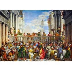 Bluebird Puzzle (60011) - Paul Véronèse: "The Wedding at Cana, 1563" - 1000 pièces