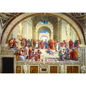 Bluebird Puzzle (60013) - Raphael: "The School of Athens, 1511" - 1000 pièces