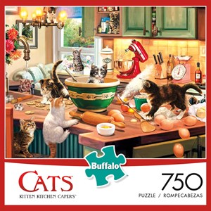 Buffalo Games (17080) - Steve Read: "Kitten Kitchen Capers" - 750 pièces