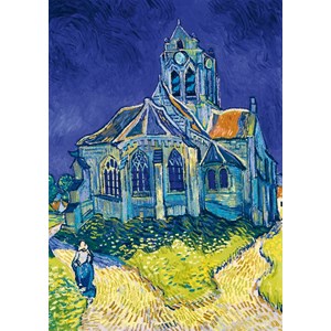 Bluebird Puzzle (60089) - Vincent van Gogh: "The Church in Auvers-sur-Oise, 1890" - 1000 pièces
