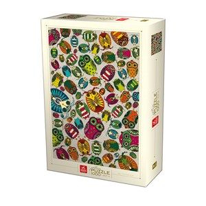 Deico (76014) - "Pattern Puzzle" - 1000 pièces