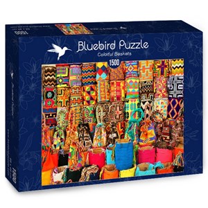 Bluebird Puzzle (70223) - "Colorful Baskets" - 1500 pièces
