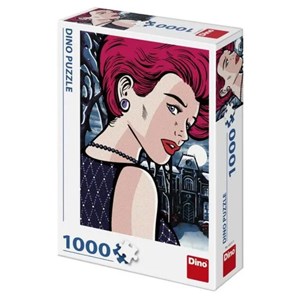 Dino (53271) - "Pop Art, Mysterious Woman" - 1000 pièces
