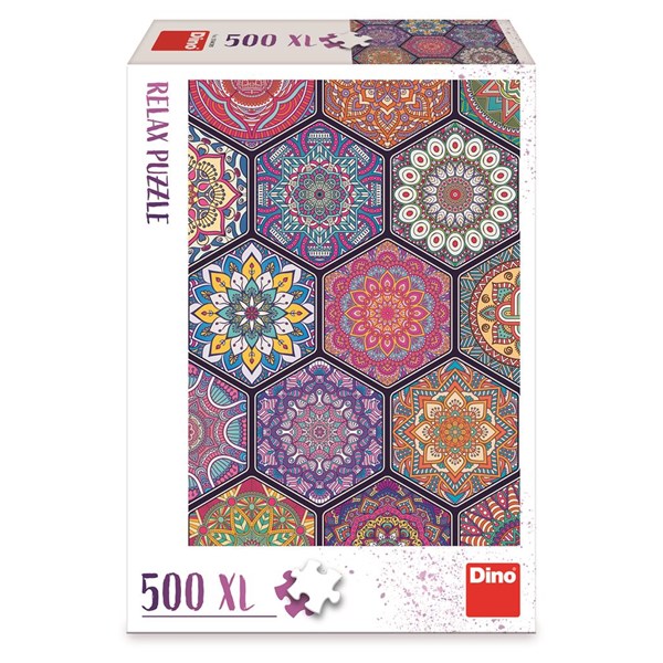 Dino (51408) - "Mandala" - 500 pièces