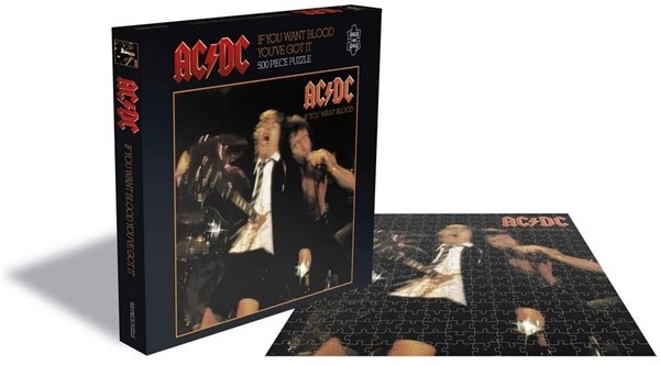 Zee Puzzle (25756) - "AC/DC, If You Want Blood" - 500 pièces