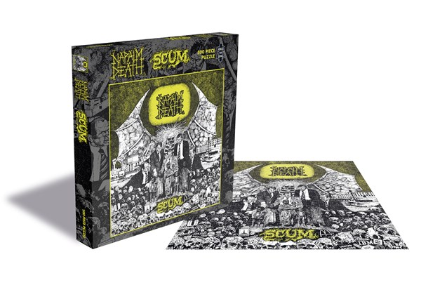 Zee Puzzle (26707) - "Napalm Death, Scum" - 500 pièces