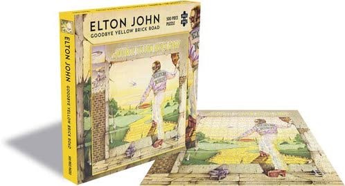 Zee Puzzle (25149) - "Elton John, Goodbye Yellow Brick Road" - 500 pièces