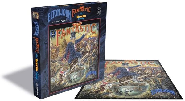Zee Puzzle (25153) - "Elton John, Captain Fantastic" - 500 pièces