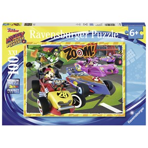Ravensburger (10974) - "Mickey and the Roadster Racers" - 100 pièces