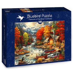 Bluebird Puzzle (70408) - Chuck Pinson: "Treasures of the Great Outdoors" - 1000 pièces
