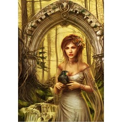 Bluebird Puzzle (70428) - Cris Ortega: "Gate of Destinies" - 1500 pièces