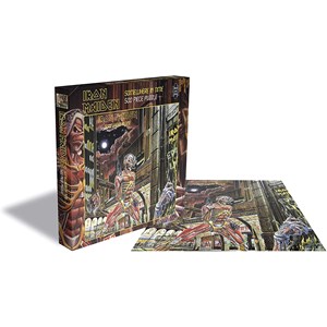 Zee Puzzle (22878) - "Iron Maiden, Somewhere in Time" - 500 pièces