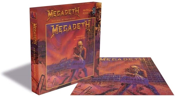 Zee Puzzle (26223) - "Megadeth, Peace Sells" - 500 pièces