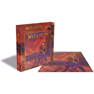 Zee Puzzle (26223) - "Megadeth, Peace Sells" - 500 pièces