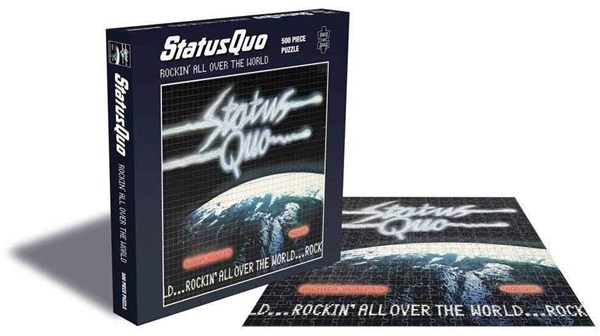 Zee Puzzle (25509) - "Status Quo, Rockin All Over The World" - 500 pièces