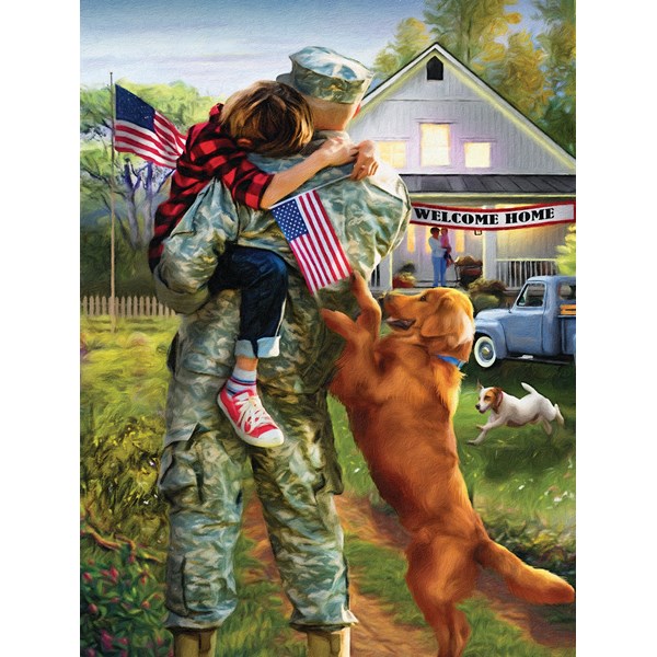 SunsOut (29741) - Tom Wood: "A Warm Welcome Home" - 300 pièces