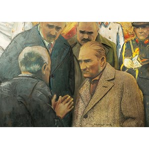 Art Puzzle (4589) - "Atatürk and Earthquake" - 1000 pièces