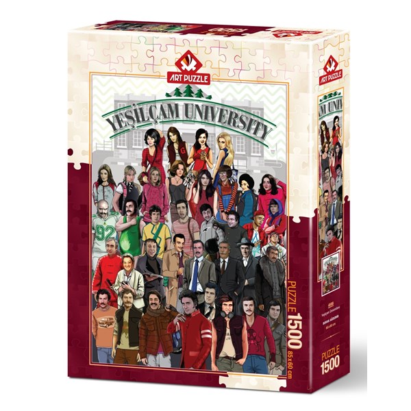 Art Puzzle (4588) - "Yesilcam University" - 1500 pièces