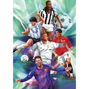 Art Puzzle (5194) - "Legendary Footballers" - 1000 pièces