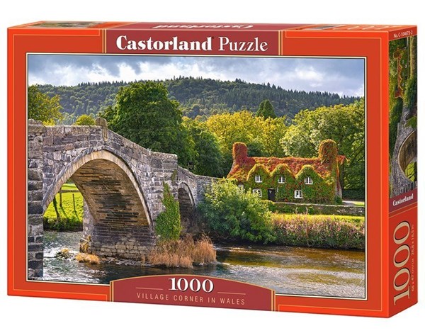 Castorland (C-104673) - "Village Corne in Wales" - 1000 pièces