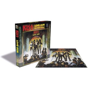 Zee Puzzle (25647) - "Kiss, Love Gun" - 500 pièces
