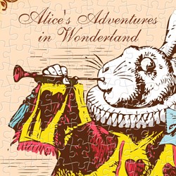 Pintoo (h1544) - "Alice's Adventures in Wonderland" - 500 pièces