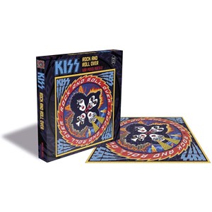 Zee Puzzle (25645) - "Kiss, Rock and Roll Over" - 500 pièces