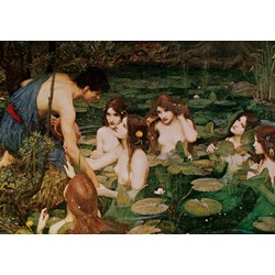 Art Puzzle (5377) - "Hylas And The Nymphs, 1896" - 1500 pièces