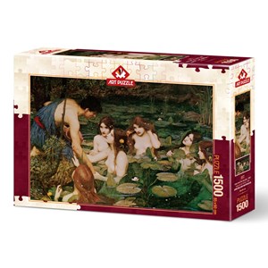 Art Puzzle (5377) - "Hylas And The Nymphs, 1896" - 1500 pièces