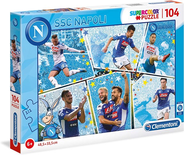 Clementoni (27138) - "SSC Napoli" - 104 pièces