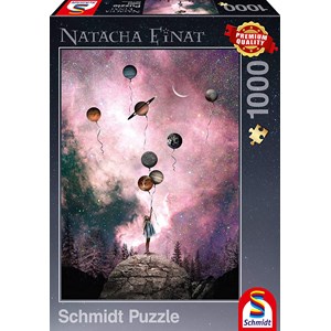 Schmidt Spiele (59903) - Natacha Einat: "Planet Longing" - 1000 pièces