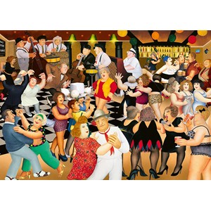 Schmidt Spiele (59686) - Beryl Cook: "Party Night" - 1000 pièces