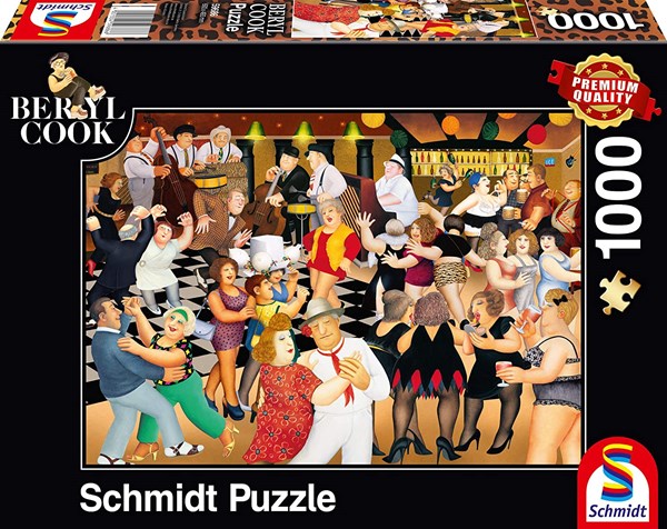 Schmidt Spiele (59686) - Beryl Cook: "Party Night" - 1000 pièces